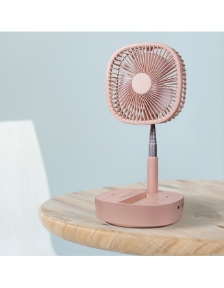 USB-Rechargeable Portable Foldable Oscillating Fan